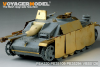 Voyager Model PEA320 WWII German StuG.III Ausf.G Final version Pivot-Mounting Swinging Type Hull Side Armour Skirts (For DRAGON) 1/35